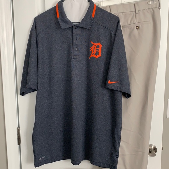 Nike Men’s Dri-Fit Detroit Tigers polo